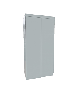 HPL clothes locker for 2 people - H.180 x W.60 cm