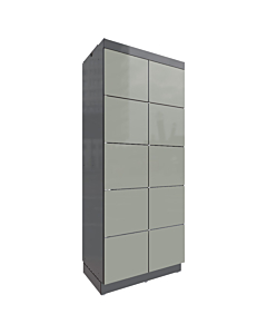 HPL locker with 10 compartments