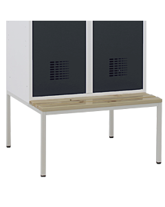 Sitzbank mit sitzfläche aus kunststoff - 40 cm